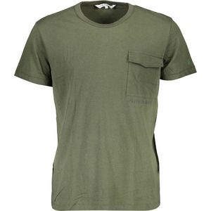 Calvin Klein pánske tričko Farba: Zelená, Veľkosť: XL vyobraziť