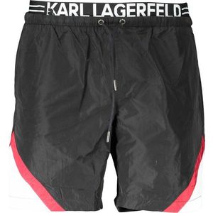 Karl Lagerfeld pánske plavky Farba: čierna, Veľkosť: S vyobraziť