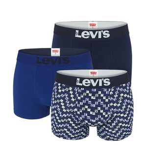 LEVI`S - 3PACK Levi`s logo new blue boxerky v darčekovom balení-XL (95 - 105 cm) vyobraziť