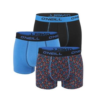 O'NEILL - 3PACK blue logo print boxerky z organickej bavlny-M (82-88 cm) vyobraziť