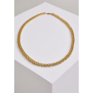 Urban Classics Necklace With Stones gold - One Size vyobraziť
