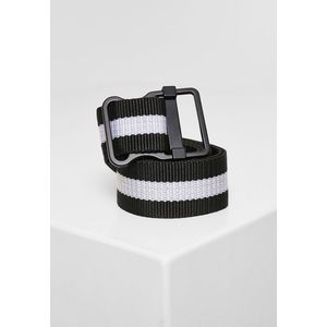 Urban Classics Easy Belt with Stripes black/white - L/XL vyobraziť