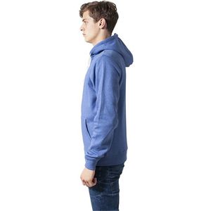 Urban Classics Melange Zip Hoody blue - M vyobraziť