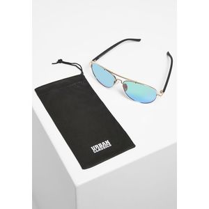 Urban Classics Sunglasses Mumbo Mirror UC gold/green - One Size vyobraziť
