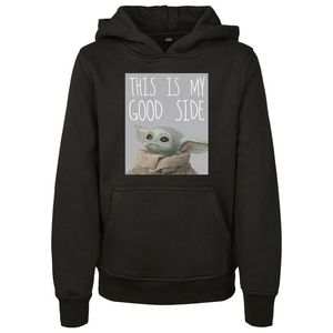 Mister Tee Kids The Mandalorian The Child Good Side Hoody black - 110/116 vyobraziť