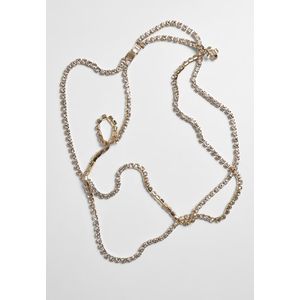 Urban Classics Layering Diamond Necklace gold - One Size vyobraziť