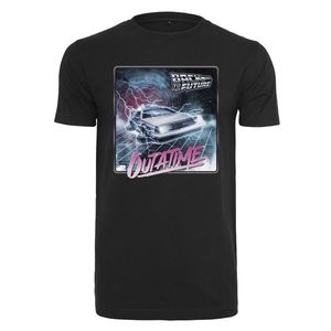 Urban Classics Merchcode Back To The Future Outatime Tee black - L vyobraziť