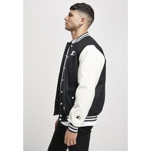 Starter College Jacket black/white - L vyobraziť