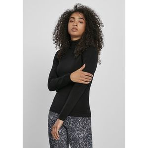 Urban Classics Ladies Basic Turtleneck Sweater black - 3XL vyobraziť