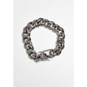 Urban Classics Monumental Basic Bracelet silver - One Size vyobraziť