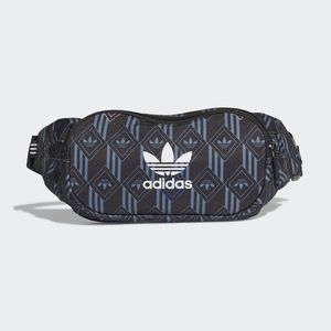 Adidas Monogram Waistbag Black - Uni vyobraziť