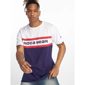 Rocawear / T-Shirt redstripe in blue - 3XL vyobraziť