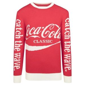 Mr. Tee Coca Cola Xmas Sweater red - L vyobraziť