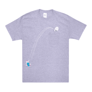 Pánske tričko RIPNDIP Hoops Pocket Tee grey Veľkosť: XL, Pohlavie: pánske vyobraziť