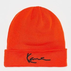 Zimná čiapka Karl Kani Signature Fisherman orange vyobraziť