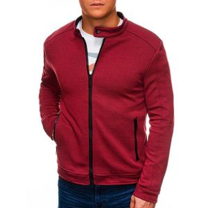 Ombre Clothing Men's zip-up sweatshirt C453 vyobraziť
