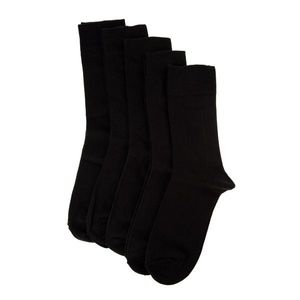 Trendyol Black Men's 5 Pack Socks vyobraziť