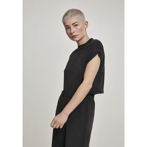 Urban Classics Ladies Modal Short Tee black - L vyobraziť