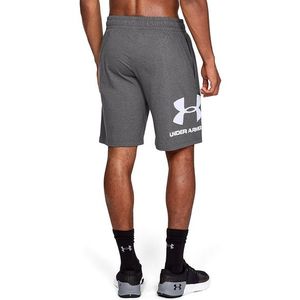 Pánske kraťasy Under Armour SPORTSTYLE COTTON GRAPHIC SHORT-GRY vyobraziť