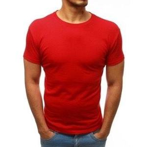 Červené jednoduché tričko vyobraziť