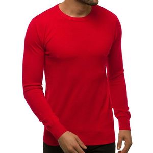 Pohodlný tmavočervený sveter TMK/YY01/6 vyobraziť
