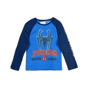 Spiderman chlapčenské modré tričko s dlhým rukávom vyobraziť