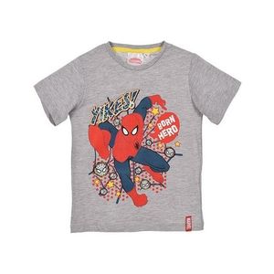 Spiderman chlapčenské sivé tričko vyobraziť