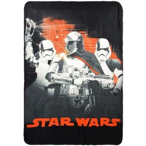Star wars čierna fleecová deka vyobraziť