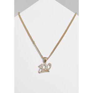 Urban Classics One Hundred Diamond Necklace gold - One Size vyobraziť