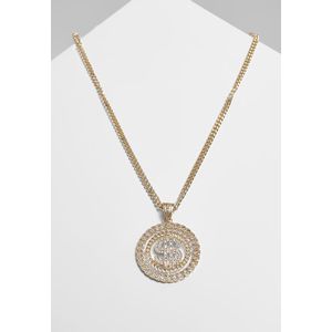 Urban Classics Dollar Diamond Necklace gold - One Size vyobraziť