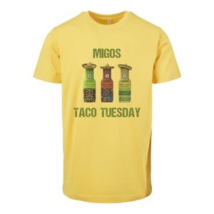 Mister Tee Migos Tuesday Taco Tee taxi yellow - L vyobraziť