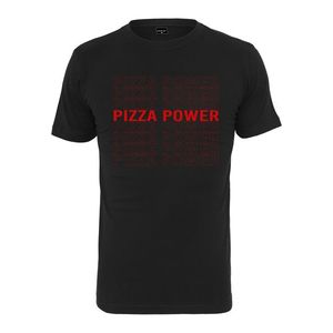 Mister Tee Pizza Power Tee black - L vyobraziť