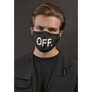 Mr. Tee Face Mask OFF 2-Pack black/black - UNI vyobraziť