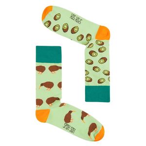 Unisex zelené ponožky Spox Sox Kiwi vyobraziť