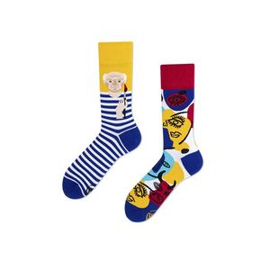 Modro-žlté ponožky Picassocks vyobraziť