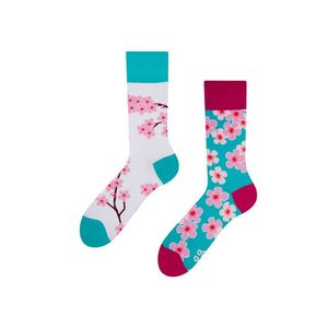 Viacfarebné ponožky Sakura vyobraziť