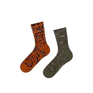 Oranžovo-zelené ponožky Panthera - dvojbalenie vyobraziť