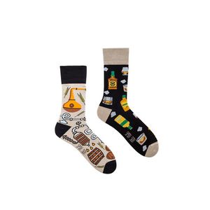 Viacfarebné ponožky Whisky Socks vyobraziť