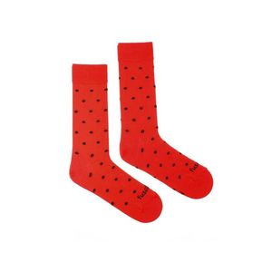 Červené ponožky Bodkáčik krv vyobraziť