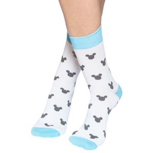 Modro-sivé vzorované ponožky Mickey Socks vyobraziť