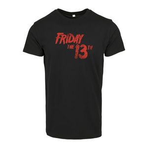 Pánske tričko MERCHCODE Friday The 13th Logo Farba: black, Veľkosť: L vyobraziť
