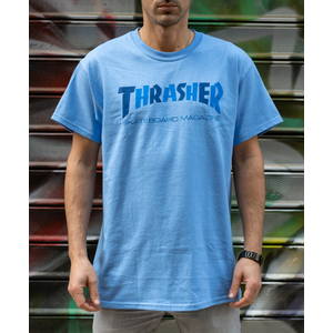 Pánske tričko Thrasher Checkers Carolina Blue Farba: Modrá, Veľkosť: M vyobraziť