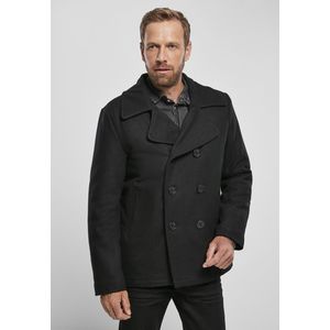 Urban Classics Brandit Pea Coat black - XL vyobraziť