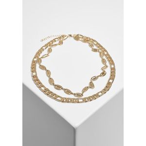 Urban Classics Layering Basic Necklace gold - One Size vyobraziť