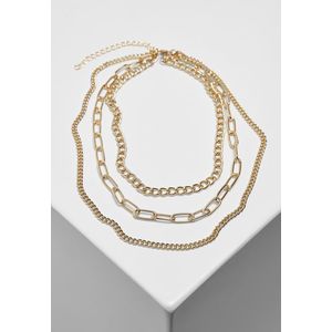 Urban Classics Layering Chain Necklace gold - One Size vyobraziť