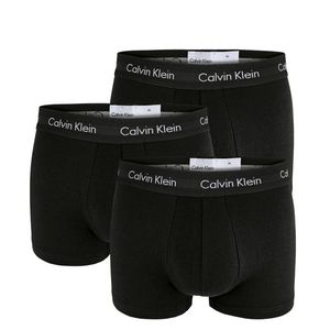 Calvin Klein 3Pack - Cotton Stretch Black Boxerky - S vyobraziť