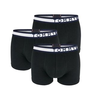 TOMMY HILFIGER - 3PACK premium inverted logo black boxerky z organickej bavlny-M (77-88 cm) vyobraziť