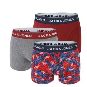 JACK & JONES - 3PACK flamingo print boxerky z organickej bavlny-L (88-93 cm) vyobraziť