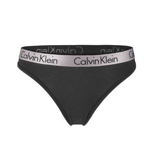 CALVIN KLEIN - radiant cotton čierne tangá-L vyobraziť