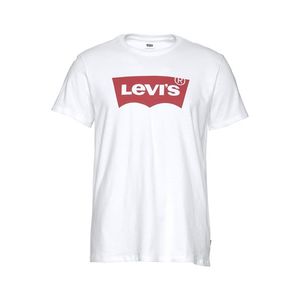 LEVI'S Tričko biela / červená vyobraziť